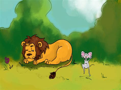 The Mouse and the Lion - Children Story by Tales with GiGi