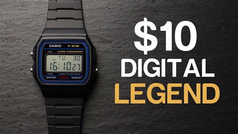 Casio F91W Review | Here's Why It's The World's Most Popular Digital Watch - YouTube