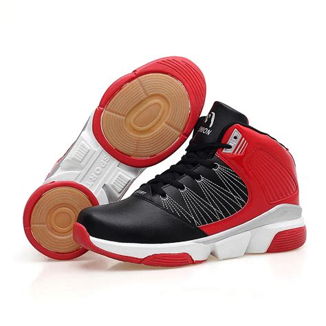 2017 new high help Men Basketball Shoes Cushioning Wear resistant non slip Men sports shoes Size ...