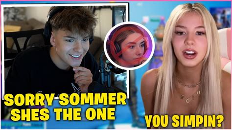 CLIX *SIMPS* For His NEW GIRLFRIEND BREESE & Uses W RIZZ While Playing Fortnite! - YouTube