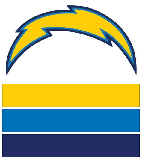 Los Angeles Chargers Football Nail Art Ideas & Designs | Spirit Wear ...