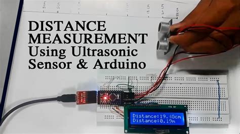 How to Measure Distance using Arduino and Ultrasonic Sensor - YouTube