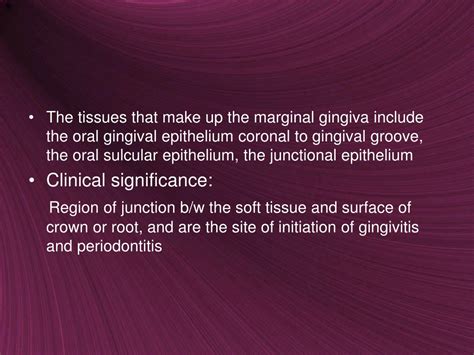 PPT - STRUCTURE AND FUNCTIONS OF THE GINGIVA PowerPoint Presentation ...