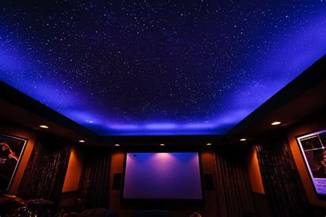 Movie Rooms gallery | Star ceiling, At home movie theater, Starry ceiling