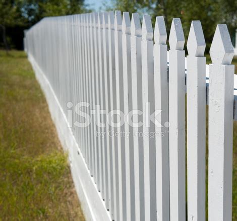 White Picket Fence Stock Photo | Royalty-Free | FreeImages