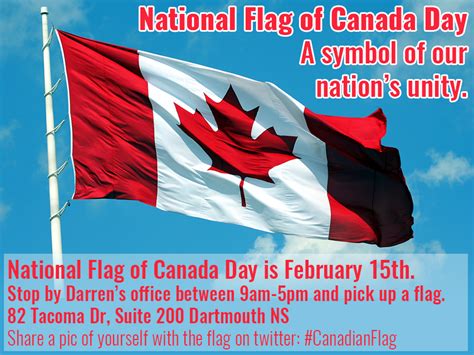 A New Flag to Celebrate The National Flag of Canada Day. – Darren Fisher, Member of Parliament ...