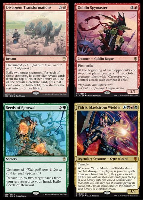 MTG Realm: Commander 2016 Previews 10-27