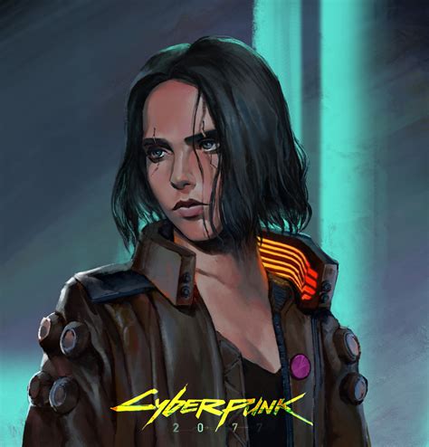 ArtStation - Cyberpunk 2077 (practice)