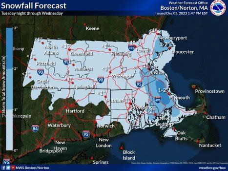 Massachusetts could see some snow: Where's the best chance for 2-plus inches?