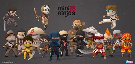 ArtStation - Mini Ninja Outfits Designs