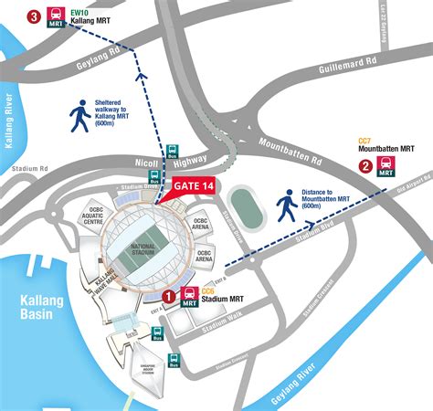 Sports Hub Directions & Map | Singapore Sports Hub | Sports Entertainment Lifestyle