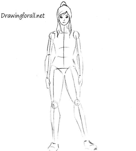 How To Draw Korra Step By Step at Drawing Tutorials