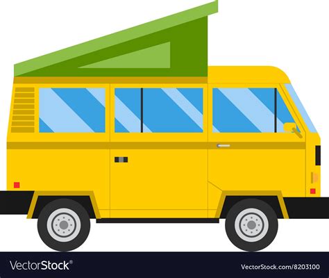 Travel car family vacation Royalty Free Vector Image