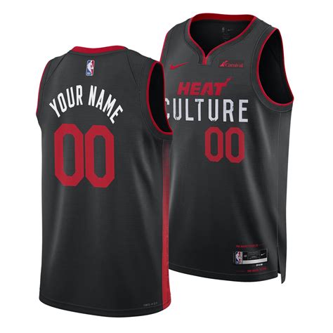 Personalized Nike HEAT Culture Swingman Jersey – Miami HEAT Store