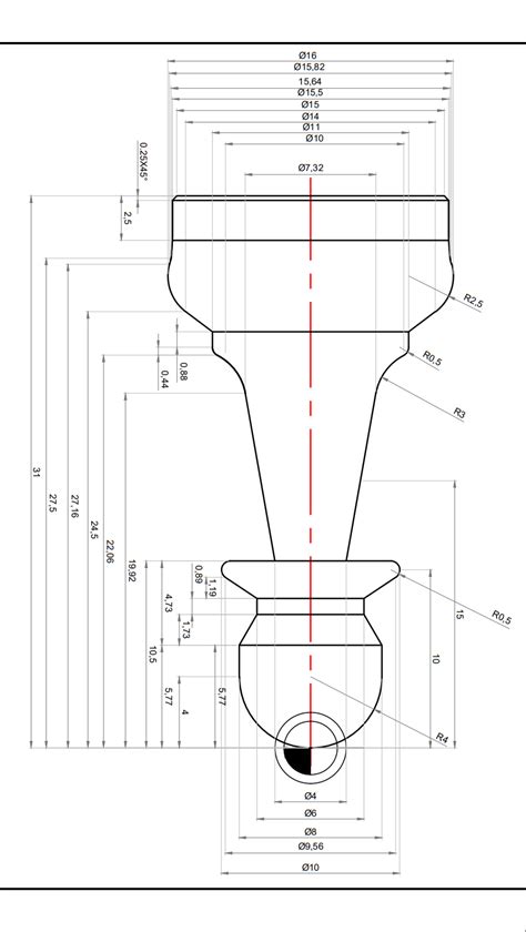 Solved Write the CNC Program for a part drawing to be | Chegg.com