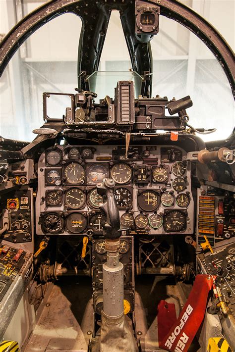 North American F-100D Super Sabre Cockpit | Cockpit of the N… | Flickr