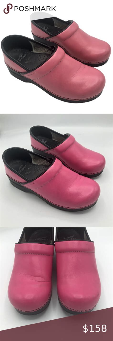 Dansko Pink Nursing Comfort Clogs Slip Ons 37 | Comfort clogs, Clogs ...