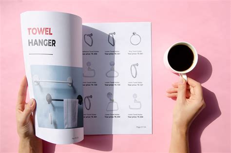 Sanitary Fittings Catalog Brochure Design on Behance