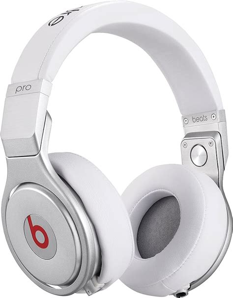 Beats by Dr. Dre Pro Over-Ear Headphones - White: Amazon.co.uk: Electronics