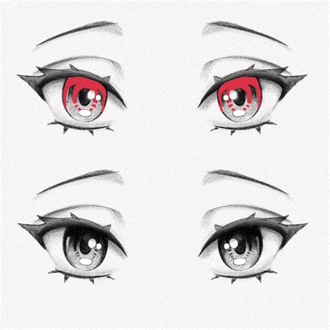 How To Draw Female Anime Eyes Step By Step