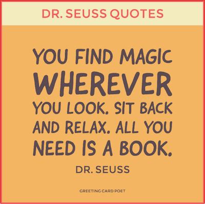 Dr Seuss Book Quotes