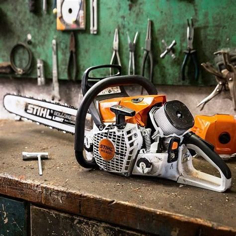 STIHL. MS 500i, Chainsaw. | Stihl, Chainsaw, Stihl chainsaw