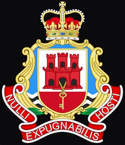 "Royal Gibraltar Regiment (UK) - Cap badge" by wordwidesymbols | Redbubble