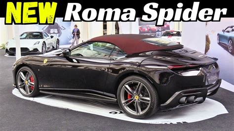 NEW 2023 Ferrari Roma Spider - Walkaround, Details & Interior - Modena Motor Valle Fest