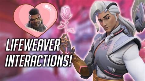 The NEW Overwatch 2 Lifeweaver Interactions are SO GOOD! - YouTube