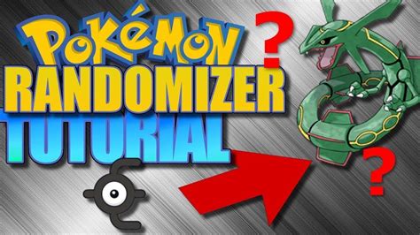 How To Randomize Any Pokemon Game (Pokemon Randomizer Nuzlocke Guide) - YouTube