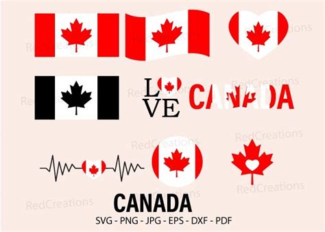 Canada Flag Svg, Canadian Flag Graphic by RedCreations · Creative Fabrica