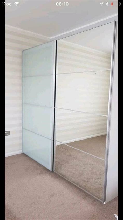 Door Wardrobe Sliding Wardrobe Doors Ikea : IKEA PAX Oak Sliding Wardrobe Doors | in Woking ...