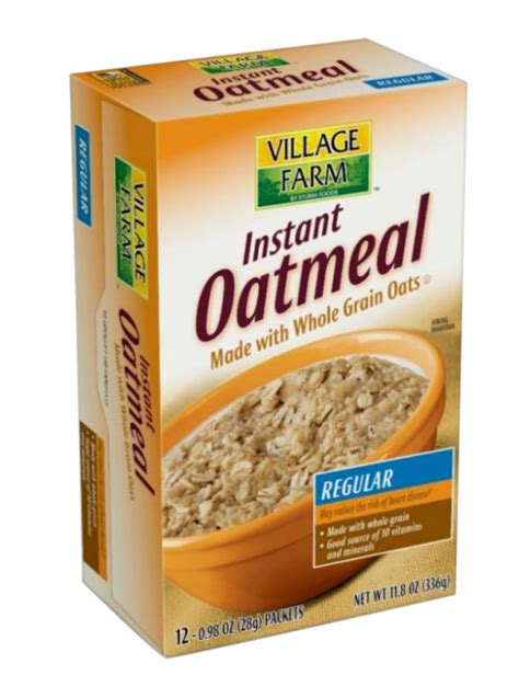 Whole Grain Instant Oatmeal Regular 12 Pk – Chesed 24/7