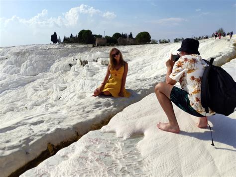 Visitors to Turkey’s thermal spring Pamukkale lift sector’s hopes | Daily Sabah