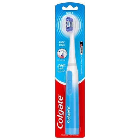 Colgate 360 Total Advanced Floss Tip Soft Powerbrush - Shop Oral Hygiene at H-E-B