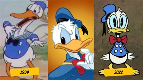 Donald Duck Evolution - YouTube