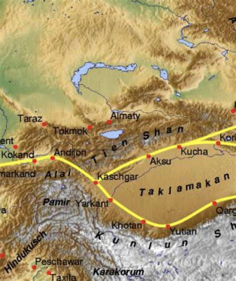 BORDER: Tian Shan Mountains | History lessons, Tian shan, Lesson