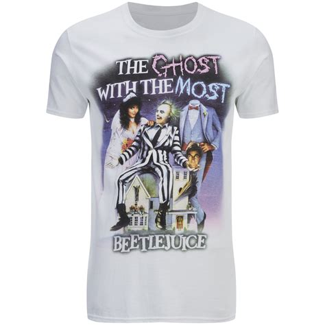 Beetlejuice Men's T-Shirt - White Merchandise | Zavvi