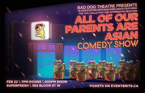 All of Our Parents Are Asian: Comedy Show!