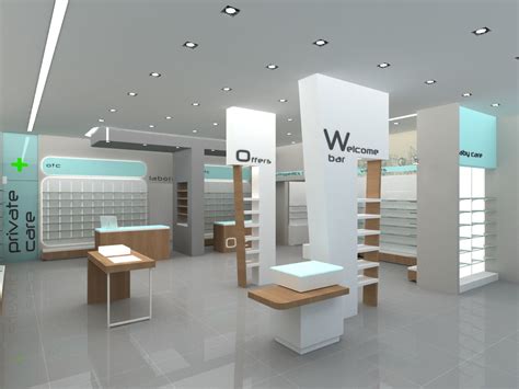 Pharmacy render designed by Voyatzoglou Systems | Pharmacy design ...