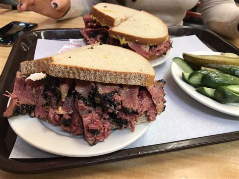 Pastrami sandwich - Katz Deli, NYC : r/FoodPorn