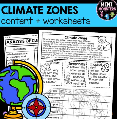 World Climate Zones Worksheets | Made By Teachers