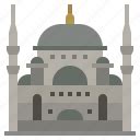 Asian countries landmarks icons by WiStudio