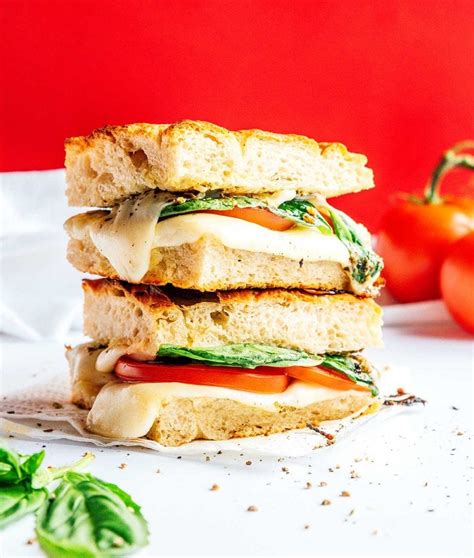 The BEST Caprese Panini (Mozzarella, Tomato, and Pesto!) | Live Eat Learn