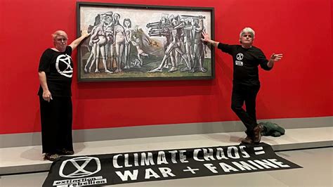 Extinction Rebellion protesters glued to Picasso painting at National ...