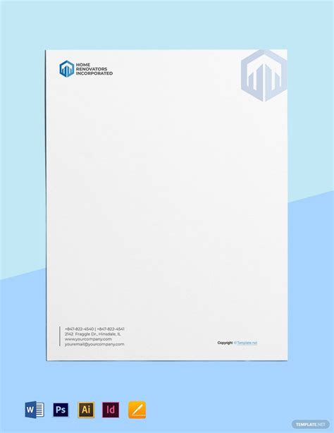Pages Letterhead Template Hq Printable Documents | My XXX Hot Girl