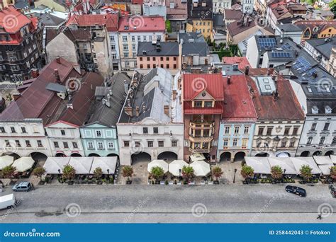 Old Town of Cieszyn City, Poland Editorial Stock Photo - Image of city ...