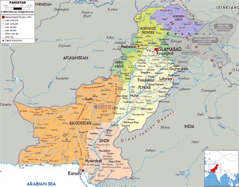 Maps of Pakistan | Map Library | Maps of the World