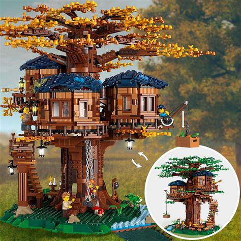 LEGO Ideas Tree House 21318 Build and Display (3036 Pieces): Buy Online ...