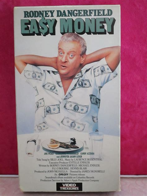 Rodney Dangerfield in Easy Money Movie on VHS | Etsy